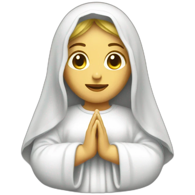 Virgin Mary emoji