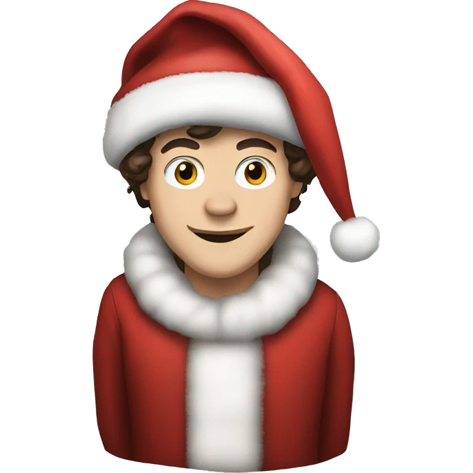 harry styles as santa claus emoji