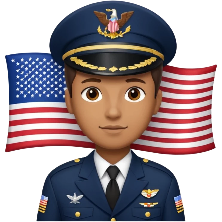 generate a very realistic American navy with flag emoji