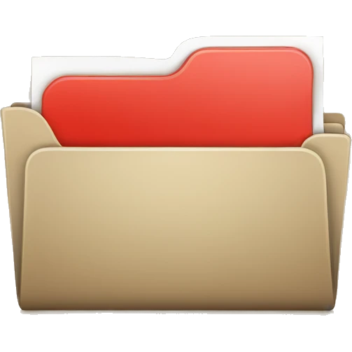 folder with red plus emoji