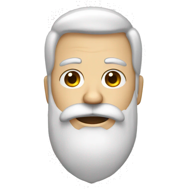 white beard emoji