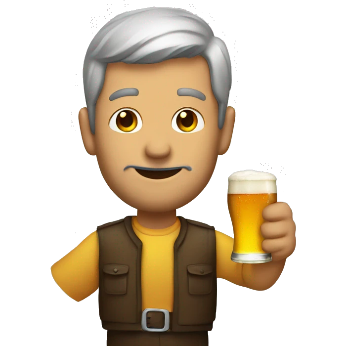 beer man emoji