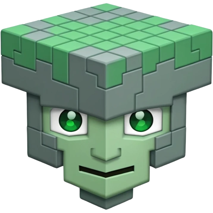 Minecraft hero brain  emoji