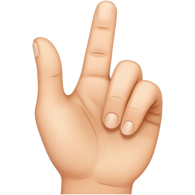 index finger touching thumb emoji