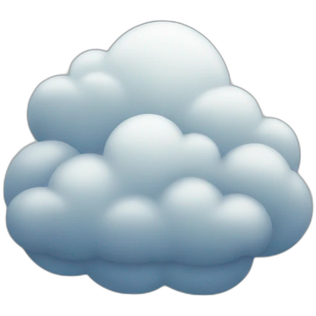 Cloudy emoji