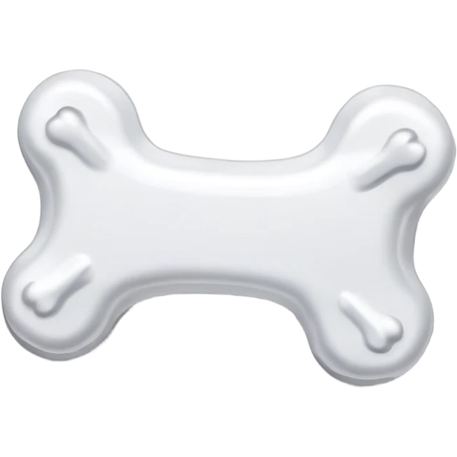 squeaking dog bone emoji