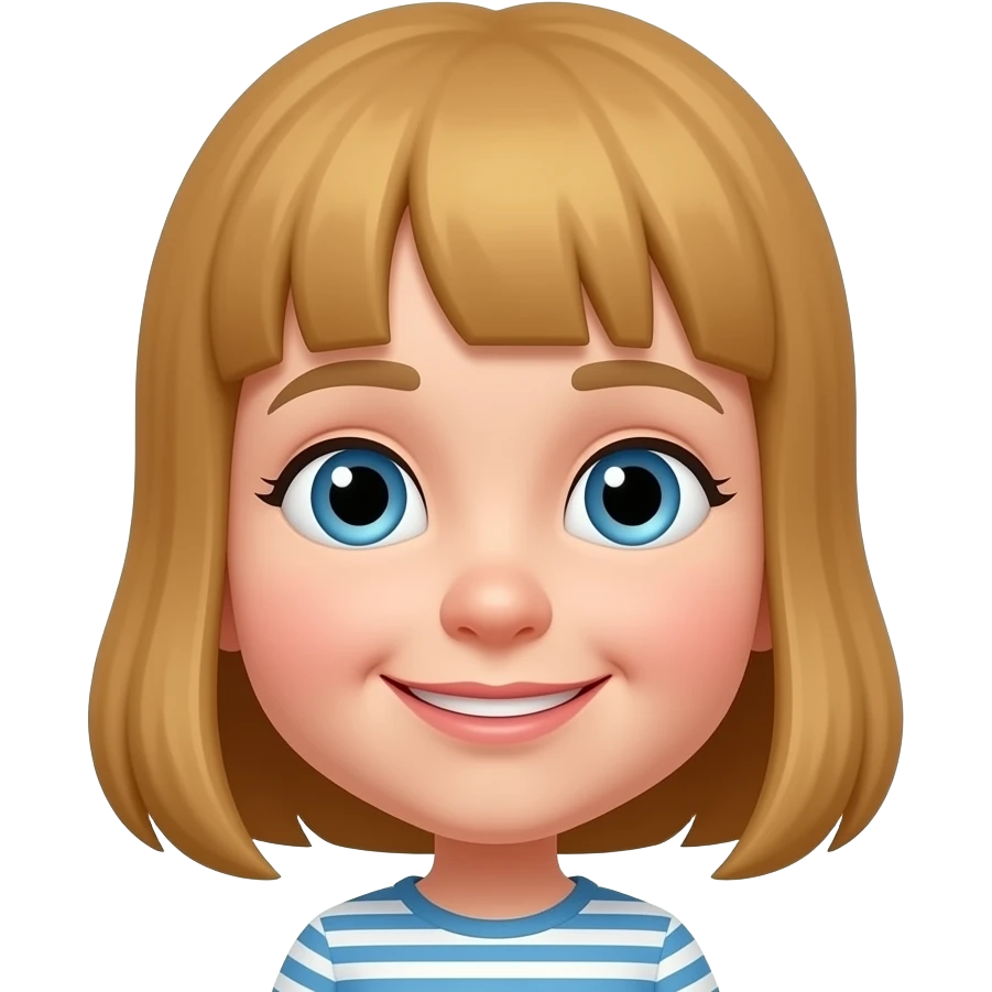 A kid's nose emoji