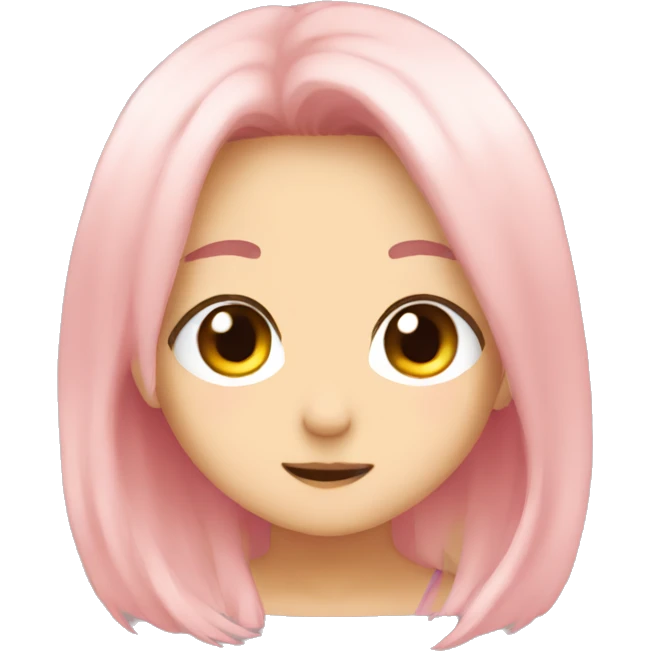 Cute anime blush emoji  emoji
