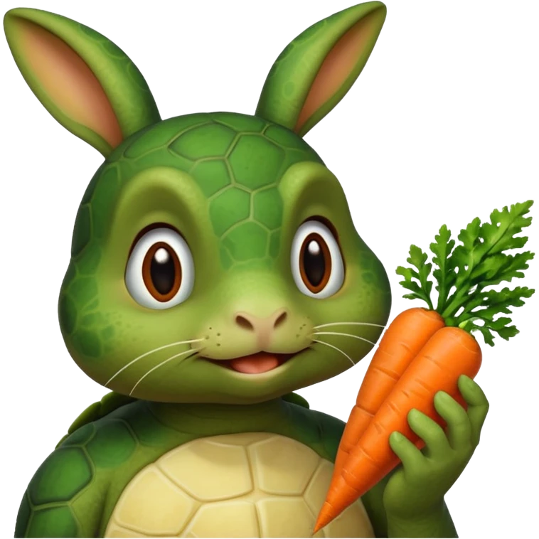 Tortu qui ce branle et lapin qui mange emoji