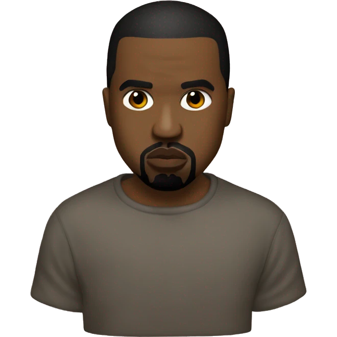 Kanye west bisou  emoji