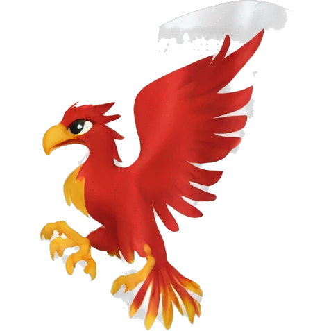 Red Phoenix flag emoji