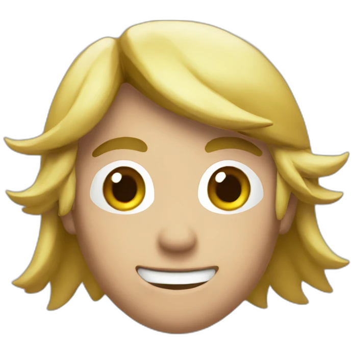Link saying hello emoji