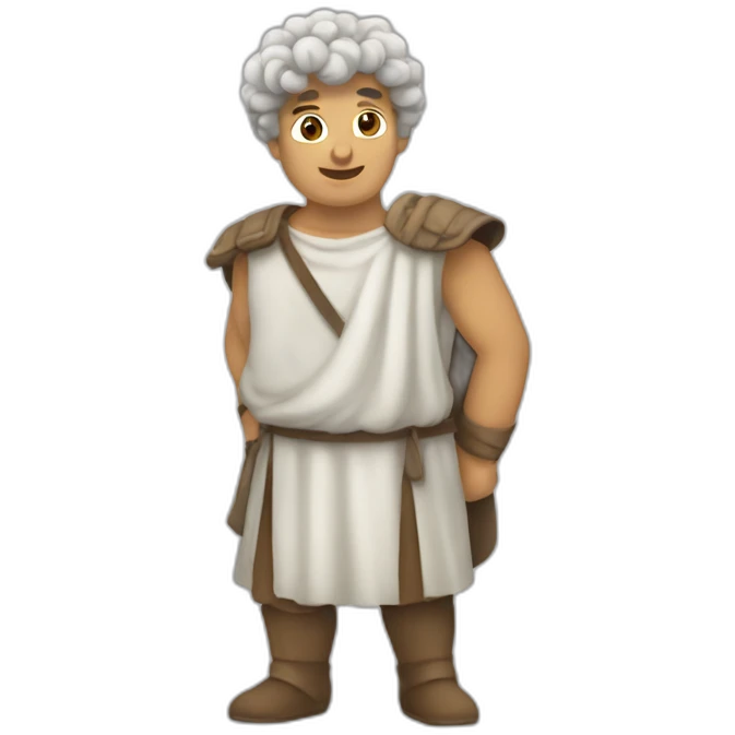 tres pilares de la antingua roma emoji