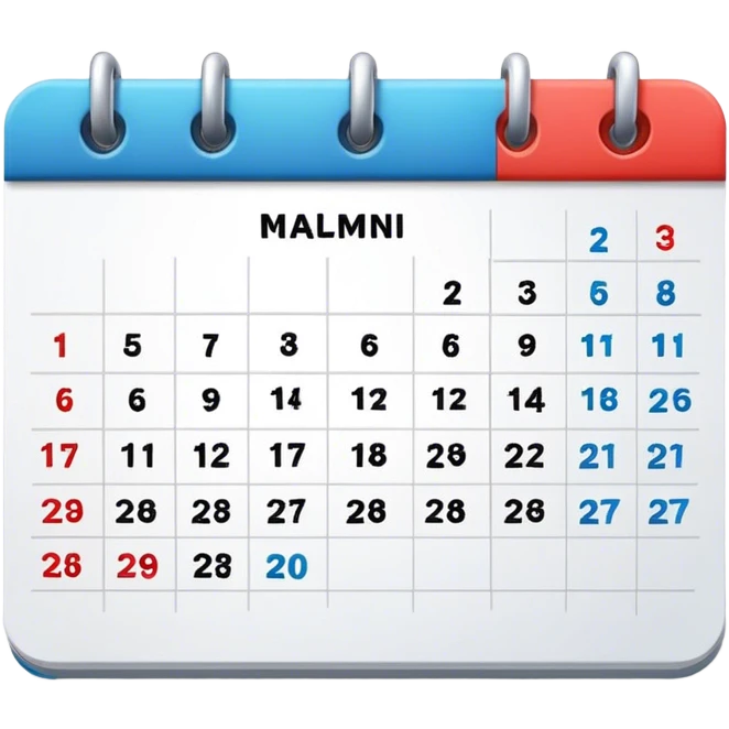 Calendar  emoji