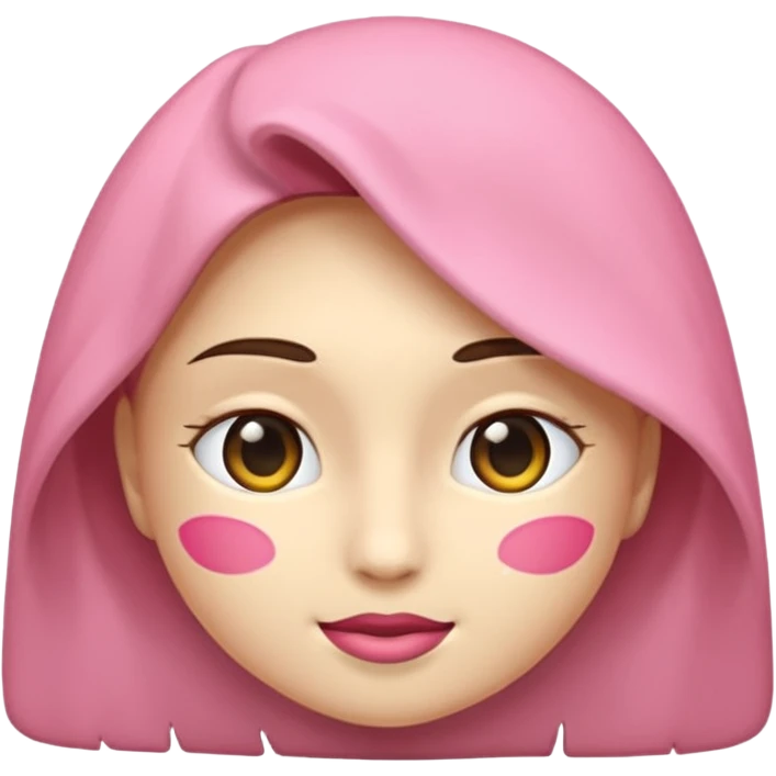 роза розовая цветок emoji