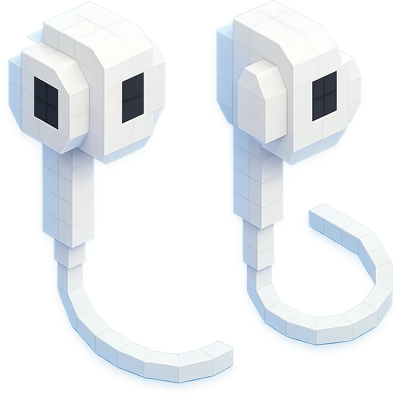 white EarPods headphones with a matte finish, with a subtle glow effect emoji
