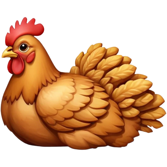 Crip chicken emoji