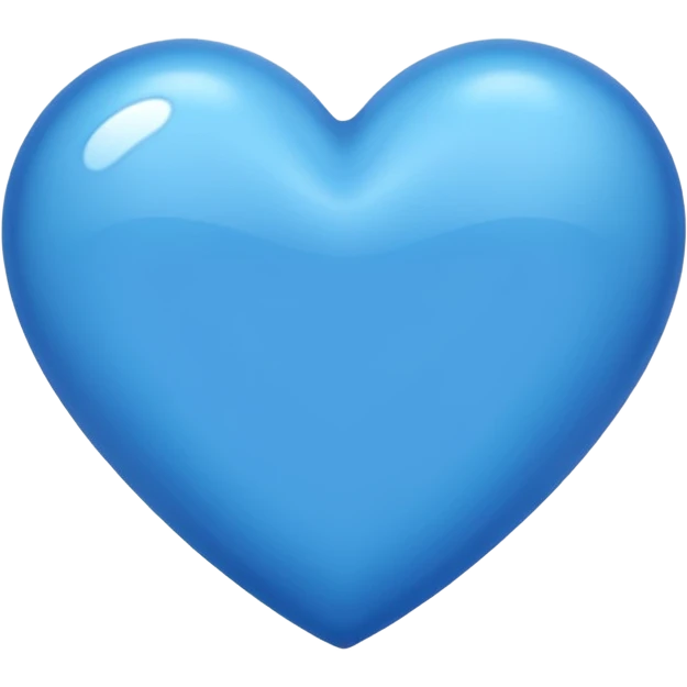 blue heart emoji