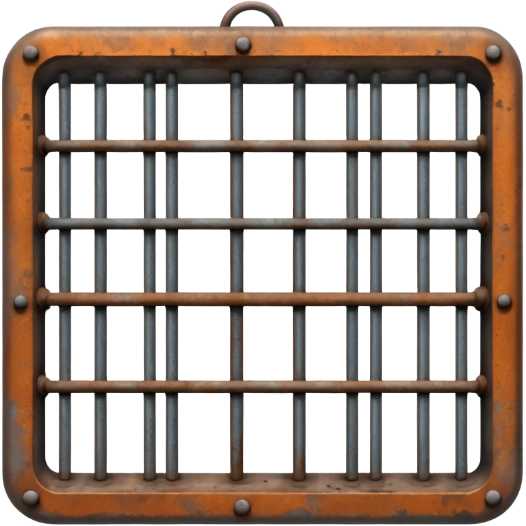 generate ultra realistic prison cell bars emoji