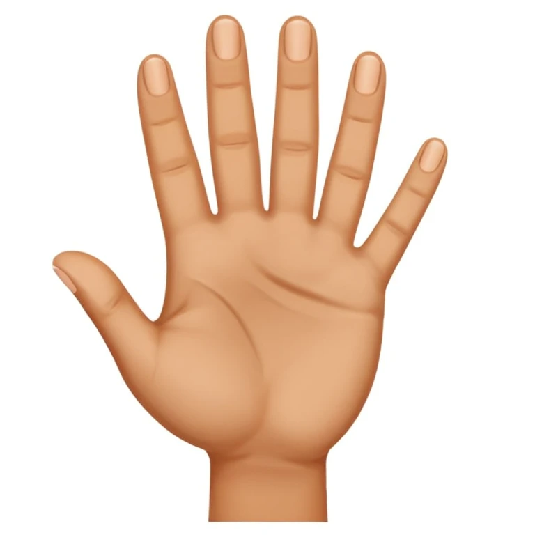 Khalas like the Arabic word but in a hand motion for a emoji  emoji