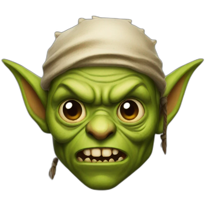 goblin cursed pirate emoji