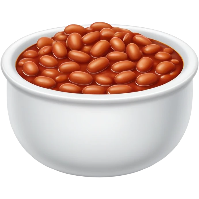 Baked beans bowl  emoji