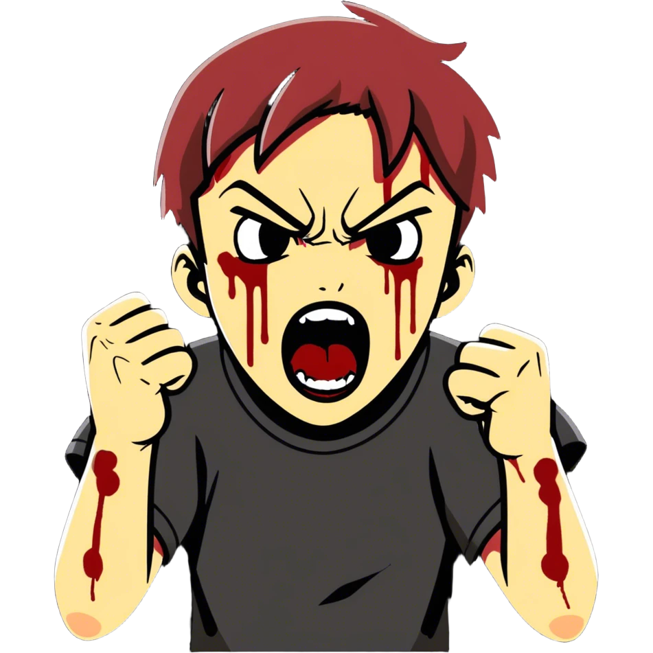 Insane violence  emoji