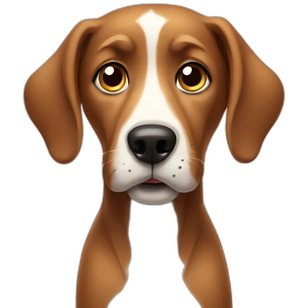 confused dog emoji