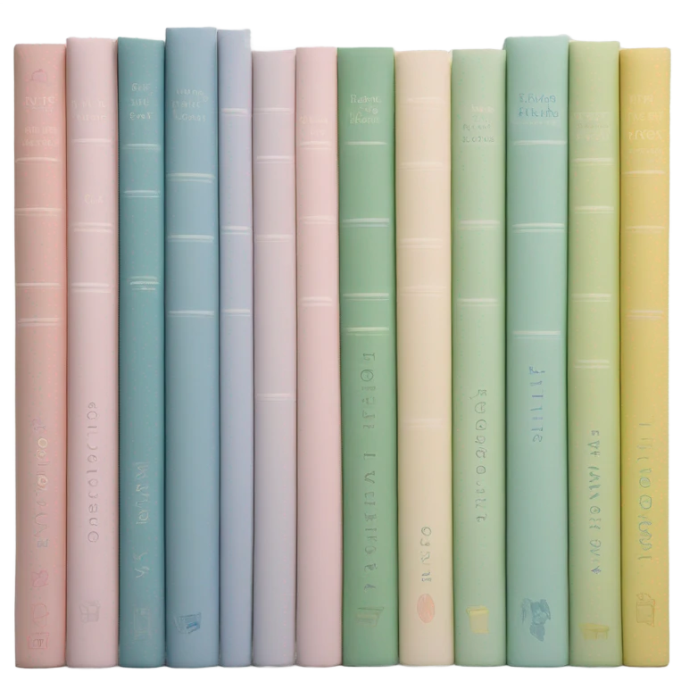 pastel book emoji