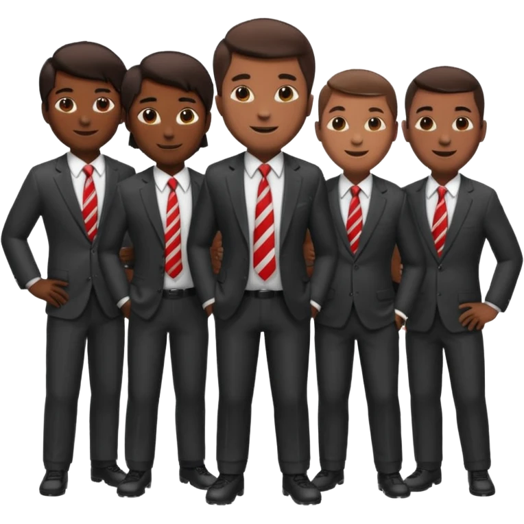 football manager and players emoji