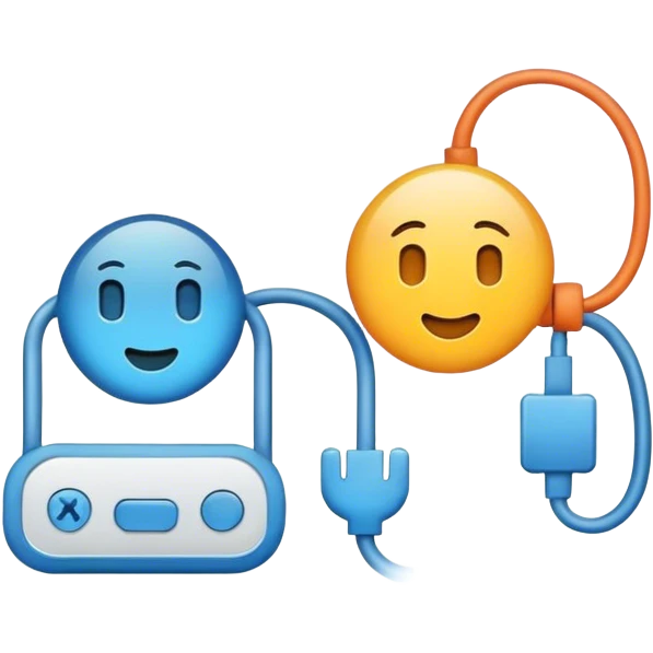 I want the letters M and L to be connected emoji