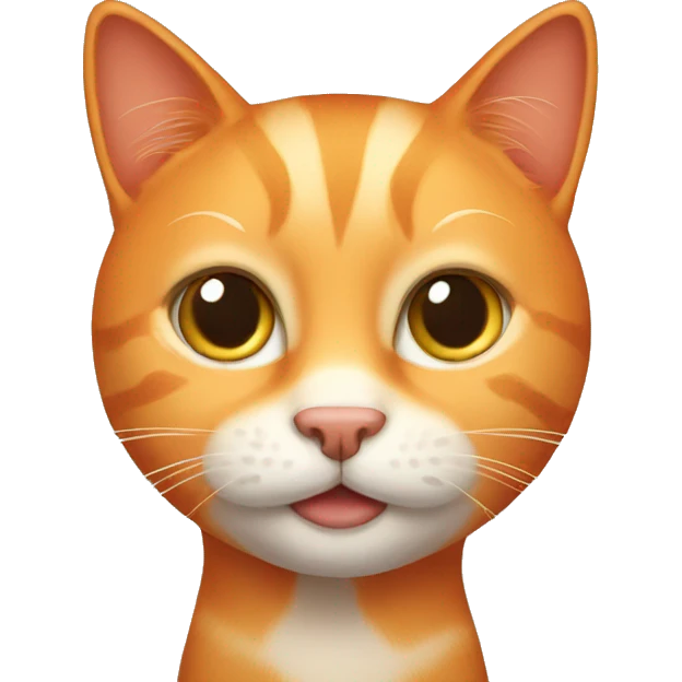 orange cat emoji