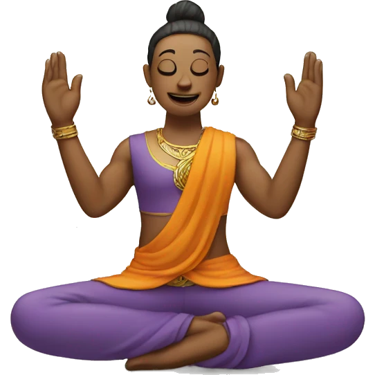 Create an emoji which is doing namaste  emoji