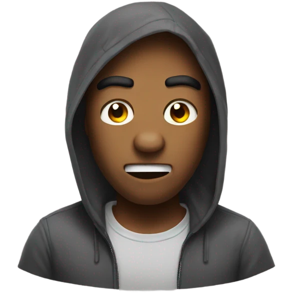 Emoji aggressively  emoji