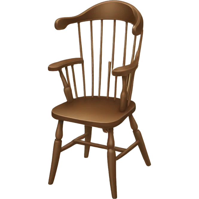 Windsor chair emoji