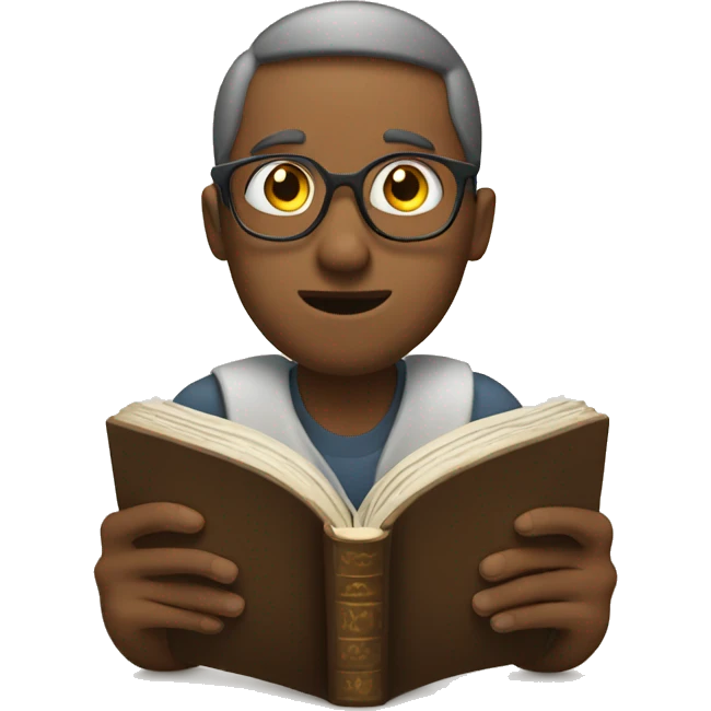 reading the bible emoji