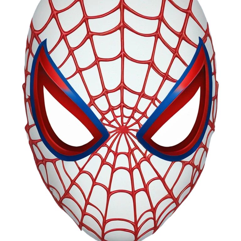 Spiderman face emoji