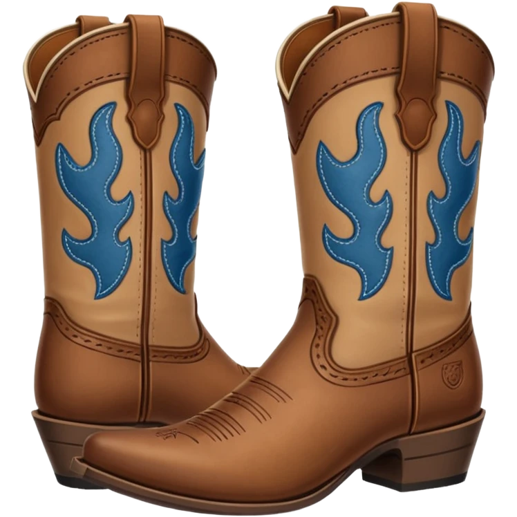 Left  Western boots emoji