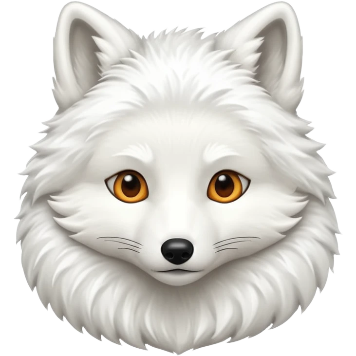 white fox emoji