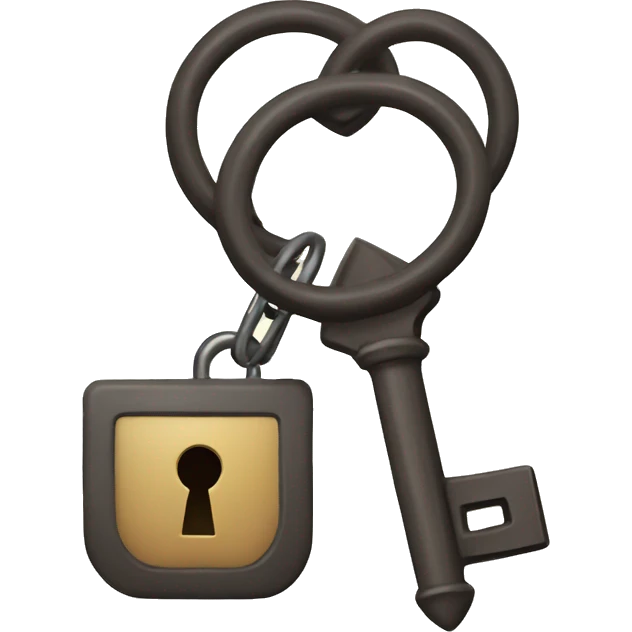 Key in lock emoji