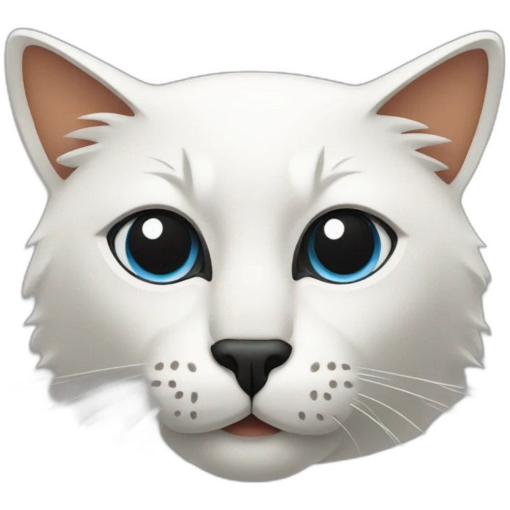 Cat face from bmw sign emoji