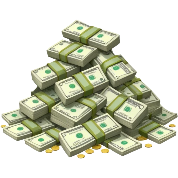 No cash left emoji