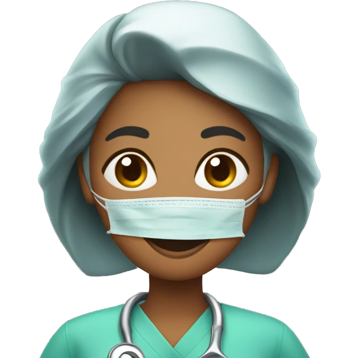 woman surgeon holding scissor  emoji