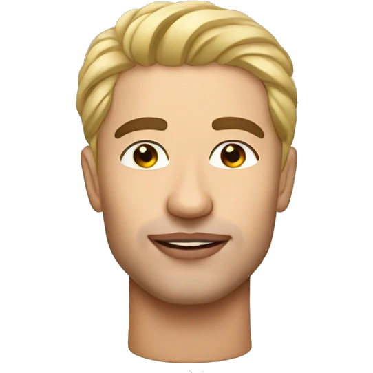 Man with lip fillers  emoji
