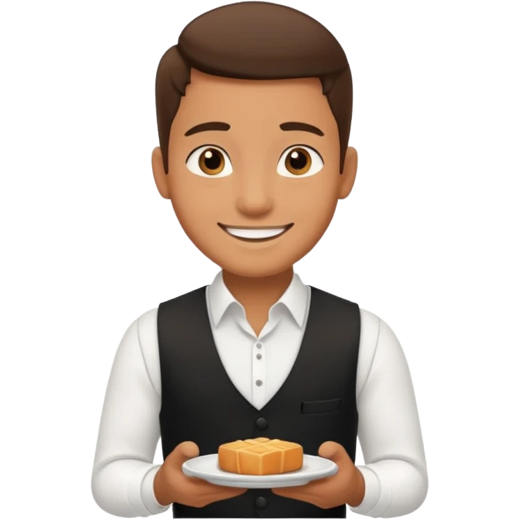 waiter emoji