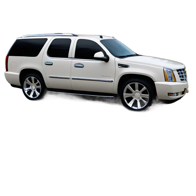 Cadillac scalade black rims black emoji