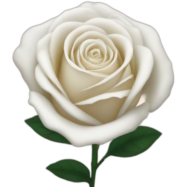 White rose as a woman, from Mr Robot tv series, Emoji emoji