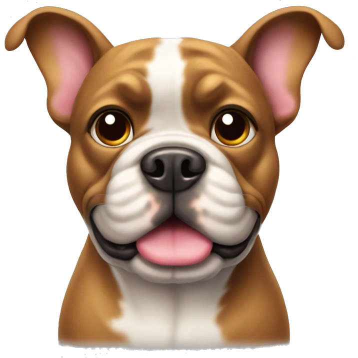 French bull dog  emoji