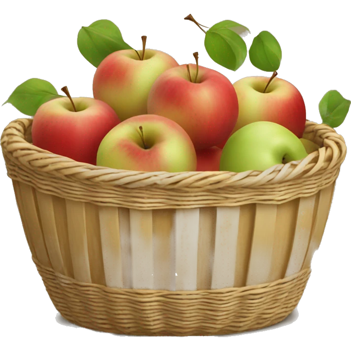 Basket of apples  emoji