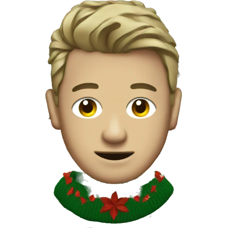ugly christmas sweater emoji